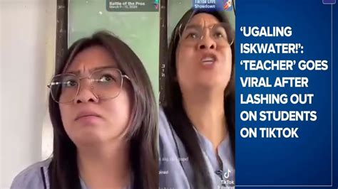 ‘Ugaling iskwater!’: ‘Teacher’ goes viral after lashing at students .